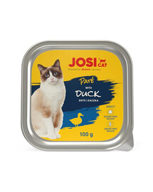 JOSERA JosiCat Paté di anatra per gatti 100g