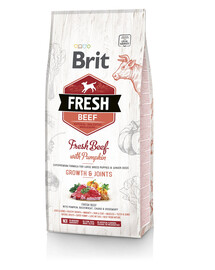 BRIT Fresh Beef with Pumpkin Puppy Large Bones & Joints 12 kg