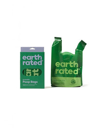 EARTH RATED Poops Bags sacchetti igienici grandi alla lavanda per escrementi 120pz