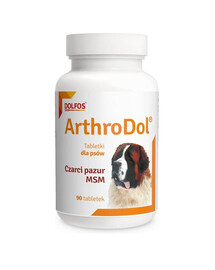 DOLFOS ArthroDol 90 compresse con MSM per la salute delle articolazioni del cane