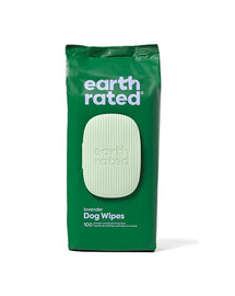 EARTH RATED Salviette compostabili Lavanda 100 pz.