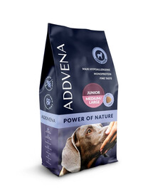 ADDVENA Power of Nature Junior medium&large 10 kg agnello per cuccioli di taglia media e grande