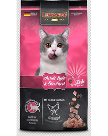 LEONARDO Light cibo per gatti adulti in sovrappeso 1,8 kg