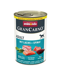 ANIMONDA GranCarno Adult salmone e spinaci 400g