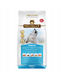 WOLFSBLUT VetLine Weight Management alimento dietetico per cani per il controllo del peso 12 kg