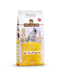 WOLFSBLUT VetLine Urinary alimento dietetico per cani a supporto delle vie urinarie 12 kg