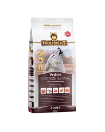 WOLFSBLUT VetLine Gastrointestinal alimento dietetico per cani con problemi digestivi 12 kg