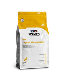 SPECIFIC Cat FCD-L Crystal Management 2 kg Alimenti anti-struggine per gatti in sovrappeso