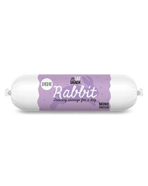 PAKA ZWIERZAKA PEPE Meat Snack Salsiccia di coniglio per cani 200g