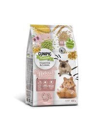 CUNIPIC Premium Hamster Gerbil 600g mangime per criceti e gerbilli