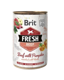 BRIT FRESH Beef with pumpkin 400 g