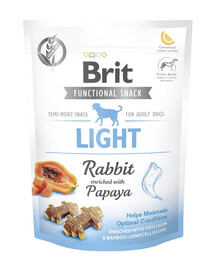 BRIT Care dog Functional snack light rabbit 150g bocconcini ipocalorici con coniglio