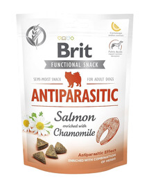 BRIT Care Dog Functional snack Antiparasitic 150g snack al salmone contro parassiti