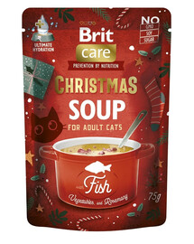 BRIT Care Cat Christmas soup fish 75 g zuppa di salmone per gatti