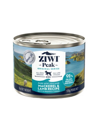 ZIWIPEAK Dog Original Series Cibo umido per cani a base di sgombro e agnello 170 g