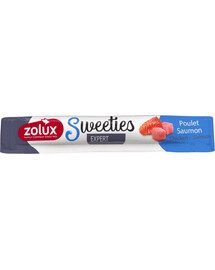 ZOLUX SWEETIES Snack cremoso con salmone e pollo 14g
