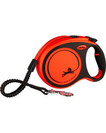 FLEXI Xtreme L Tape 8m orange guinzaglio automatico