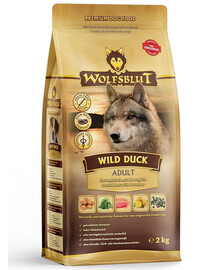 WOLFSBLUT Wild Duck Large Breed Adult per cani di razza grande con anatra 12,5 kg