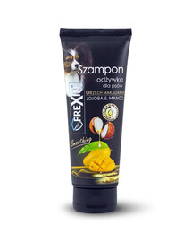 FREXIN Shampoo e balsamo 2 in 1 per cani Jojoba e Mango 220 g
