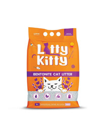 LITTY KITTY Lettiera bentonitica alla lavanda 5 l (4 kg)