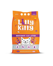 LITTY KITTY Lettiera bentonitica alla lavanda 10 l (8 kg)