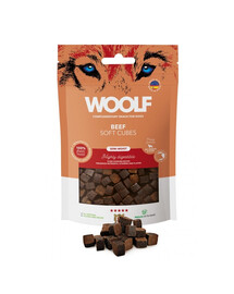 WOOLF Soft Cubes Beef Monoprotein 100g cubetti morbidi con manzo