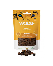 WOOLF Soft Cubes Rabbit Monoprotein 100g cubetti morbidi di coniglio