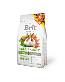 BRIT ANIMALS Rabbit Adult Complete 300g per conigli adulti