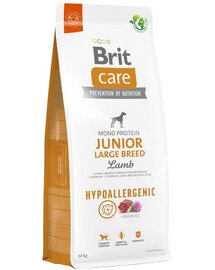 BRIT Care Hypoallergenic Junior Large Breed con agnello 12 kg
