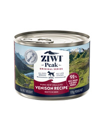 ZIWIPEAK Dog Original Series cibo umido per cani a base di carne di cervo 170 g