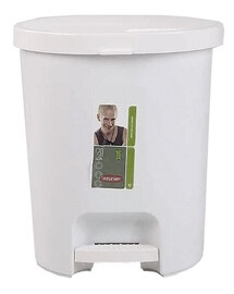 CURVER Cestino con pedale 15 l bianco