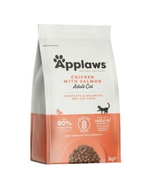 APPLAWS Cibo secco per gatti con pollo e salmone 2 kg