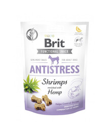 BRIT CARE DOG FUNCTIONAL SNACK SHRIMP ANTISTRESS 150 g crocchette per cani controllo dello stress