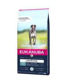 EUKANUBA Grain Free Adult Large and Giant Breeds Fish 12 kg
