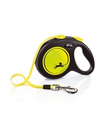 FLEXI Guinzaglio automatico NEW NEON L 5m cinghia