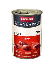 ANIMONDA GranCarno senza cereali 400 gr. - manzo