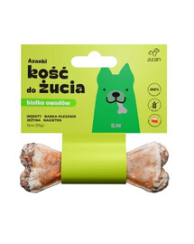 AZANKI Osso con insetti e more per cani S/M 12cm