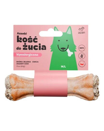 AZANKI Ossa di cervo per cani M/L 17cm