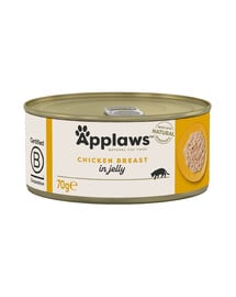 APPLAWS Kitten Cibo umido in gelatina di pollo per gattini 70g