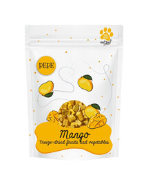 PAKA ZWIERZAKA PEPE Freeze-dried liofilizowane owoce mango dla psa 20 g
