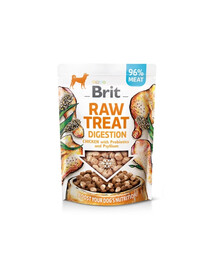 BRIT Raw Treat Freeze Dried Digestion 40 g przysmak liofilizowany kurczak z probiotykami dla psa