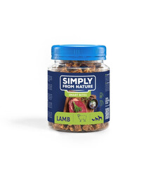 SIMPLY FROM NATURE Smart Bites Snack di agnello per cani 130g