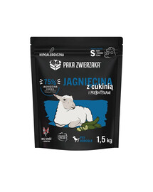 PAKA ZWIERZAKA Seventh Heaven Crocchette con Agnello e Zucchine S 1,5kg