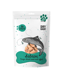 PAKA ZWIERZAKA PEPE Freeze-dried carne liofilizzata filetto di salmone XL 180g
