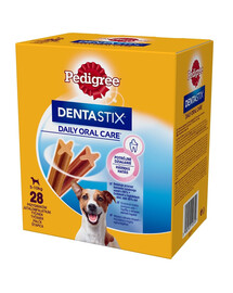 PEDIGREE DentaStix (razze piccole) Snack per cani 28pz. (4 x 110g)