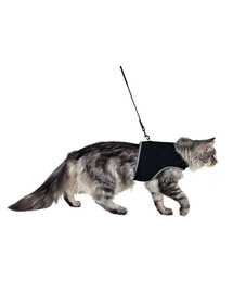 TRIXIE Pettorina per gatti con guinzaglio XL, 36-54 cm
