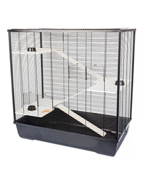 INTERZOO Davis + Wood Klatka dla gryzoni 100 cm czarna