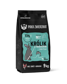 PAKA ZWIERZAKA Seventh Heaven Coniglio con salmone M 9kg