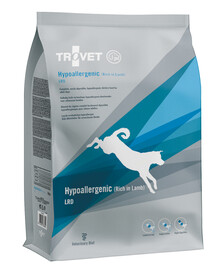 TROVET Hypoallergenic LRD Lamb per cani con agnello 3kg