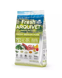 ARQUIVET Fresh Cibo semi-umido per cani maiale iberico e pesce oceanico 2,5 kg